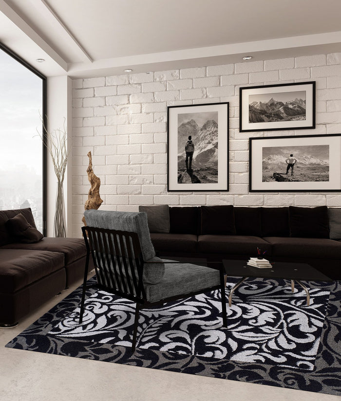 Dalyn Rugs -  Finesse -  Black - FN128