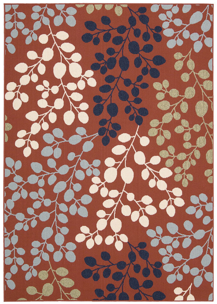 NourisonRugs-Caribbean-Rust-CRB01RUS