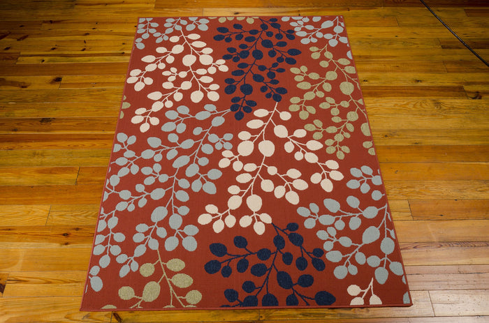 NourisonRugs-Caribbean-Rust-CRB01RUS