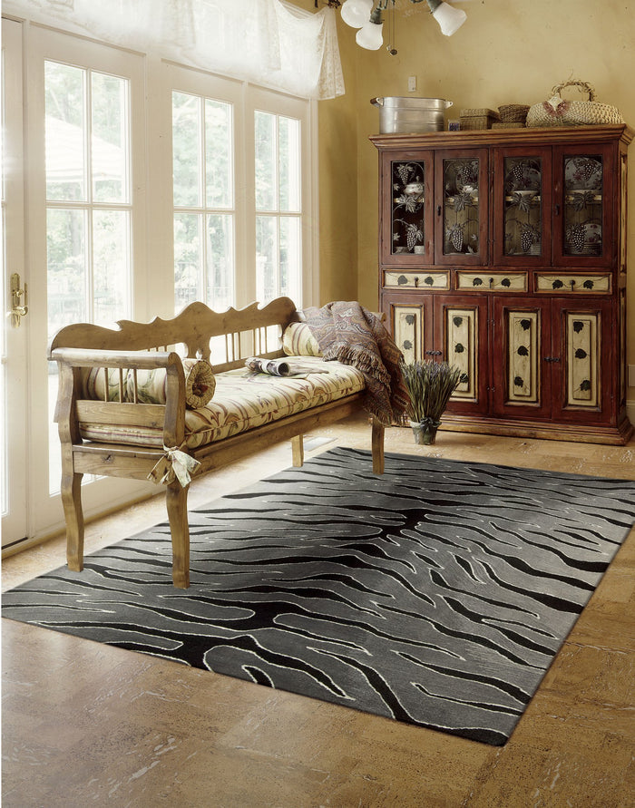 NourisonRugs-Contour-BlackGrey-CON30BLKGY