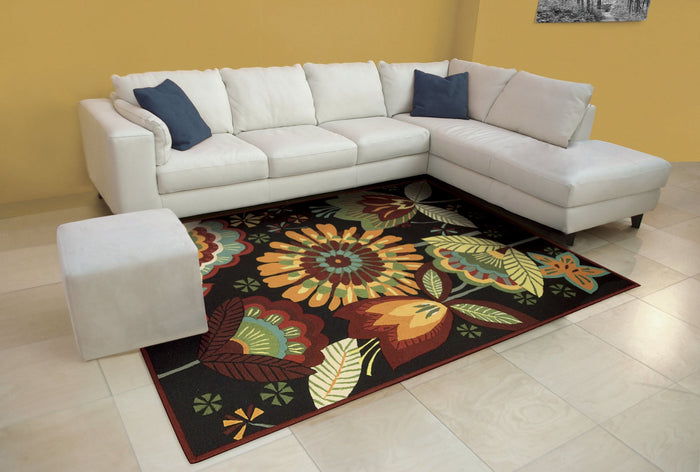 NourisonRugs-Fantasy-Black-FA12BLK