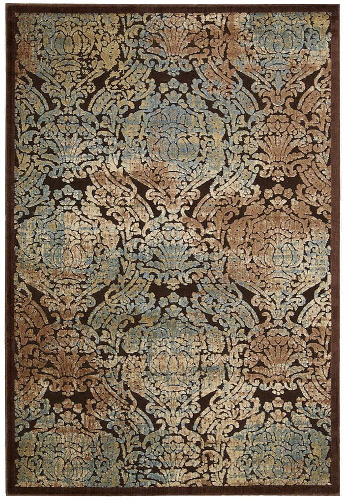 NourisonRugs-GraphicIllusions-Chocolate-GIL09CHO