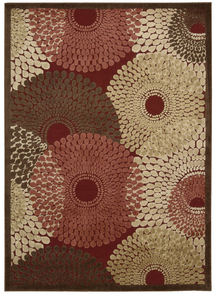 NourisonRugs-GraphicIllusions-Red-GIL04RED