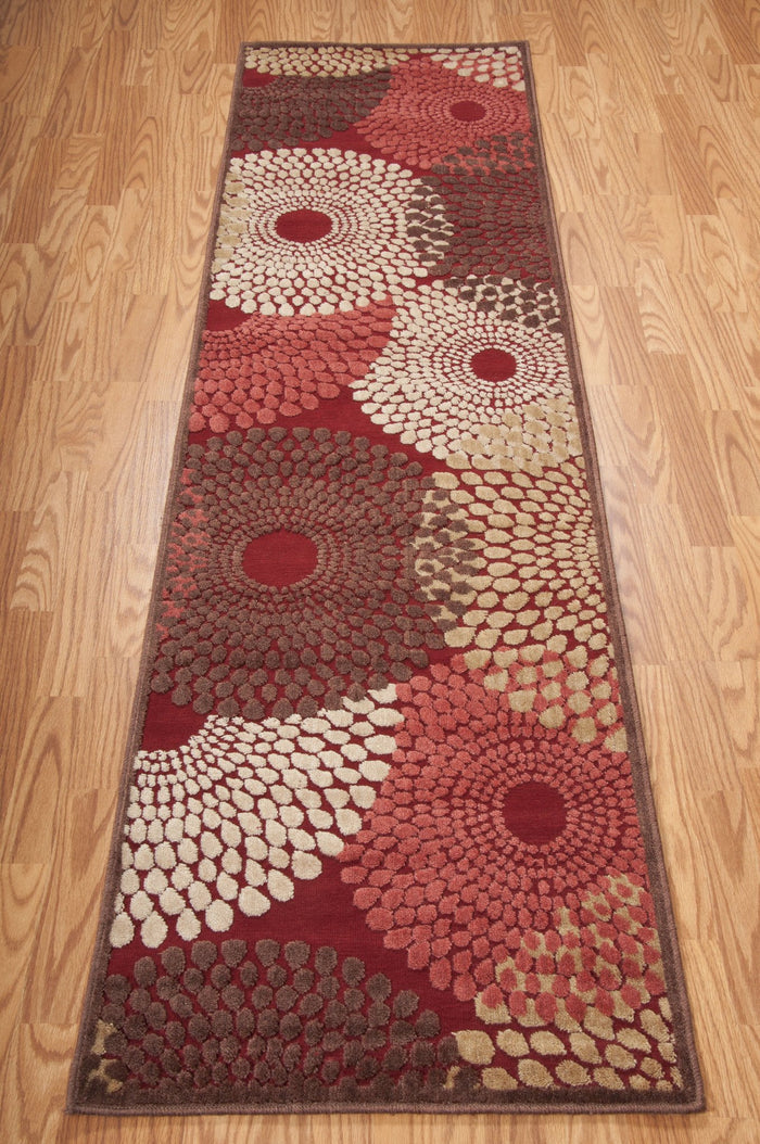 NourisonRugs-GraphicIllusions-Red-GIL04RED
