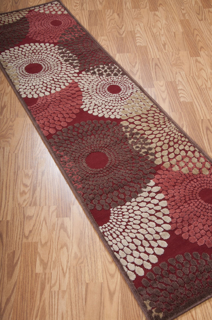 NourisonRugs-GraphicIllusions-Red-GIL04RED
