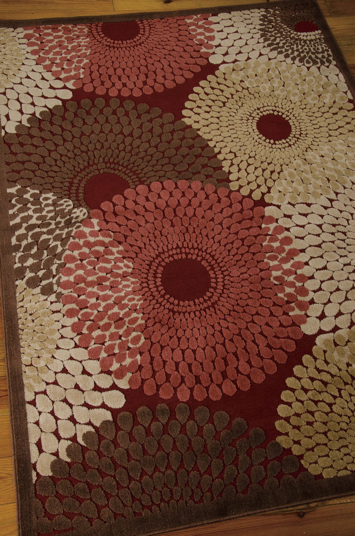 NourisonRugs-GraphicIllusions-Red-GIL04RED