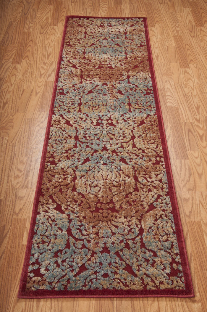 NourisonRugs-GraphicIllusions-Red-GIL09RED