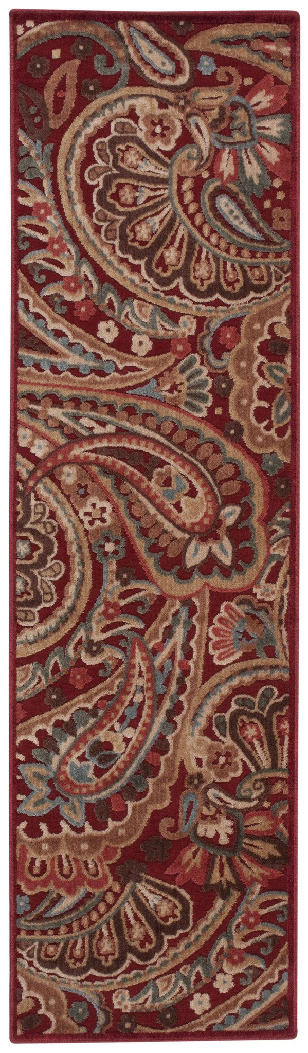 NourisonRugs-GraphicIllusions-Red-GIL14RED