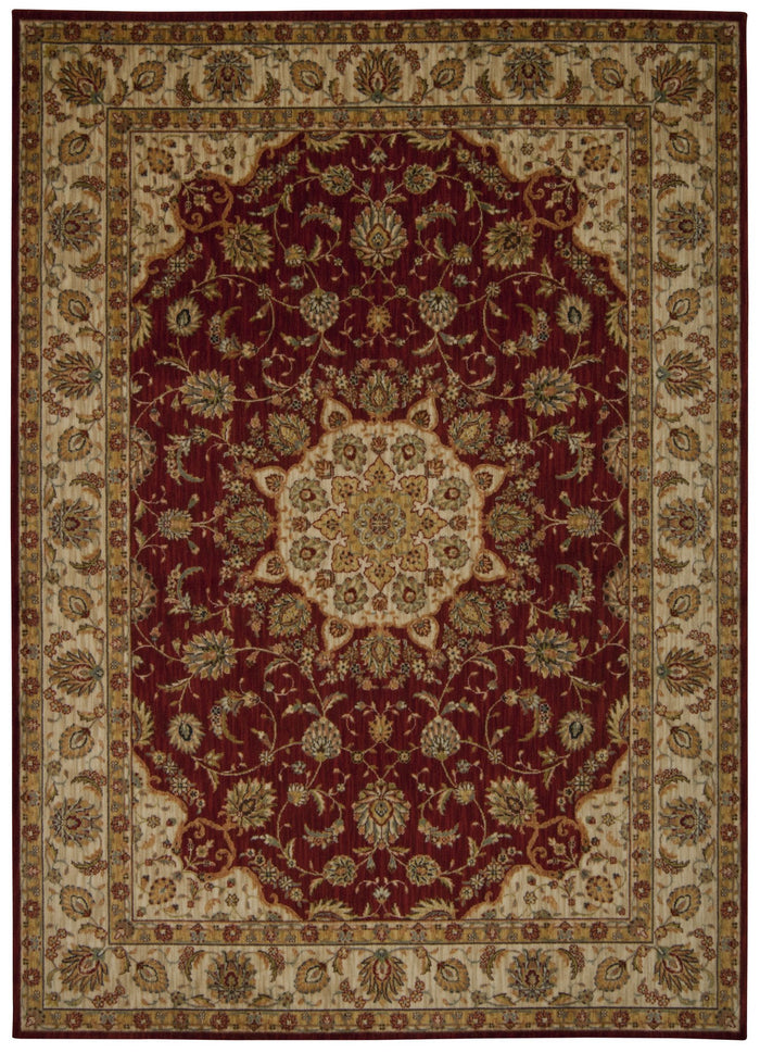 NourisonRugs-Ki12AncientTimes-Red-BAB02RED