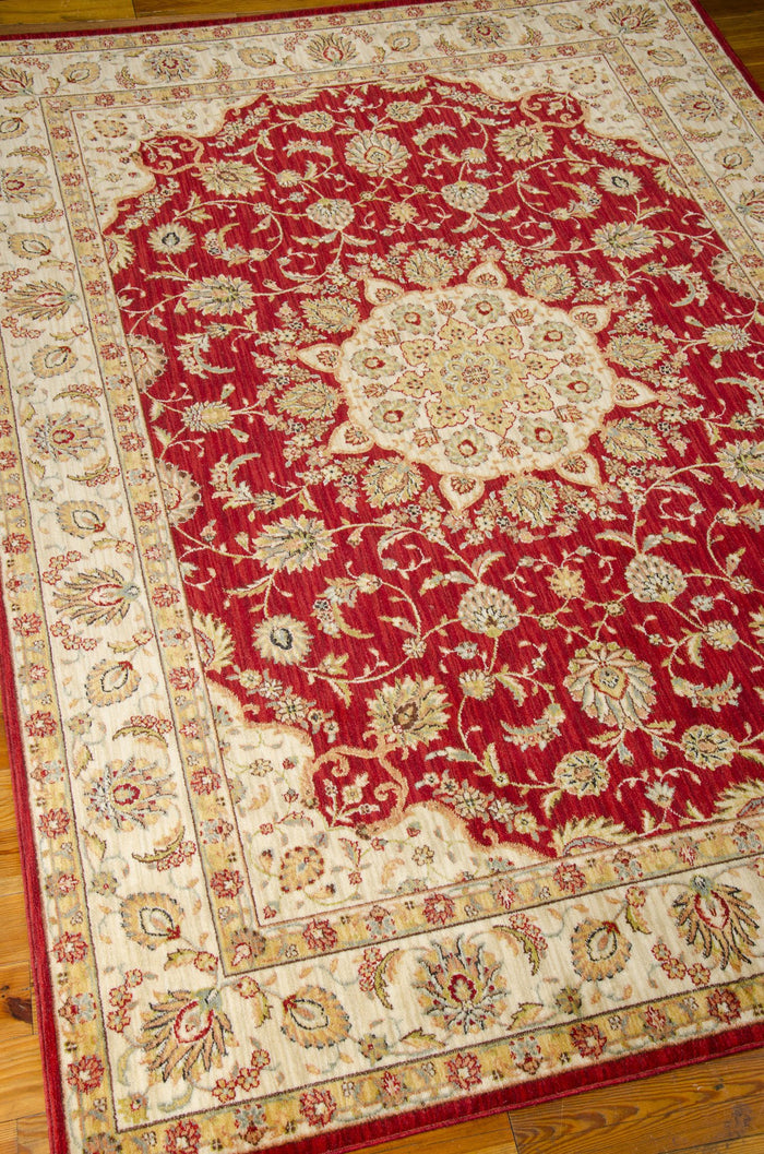 NourisonRugs-Ki12AncientTimes-Red-BAB02RED