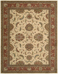 NourisonRugs-LivingTreasures-IvoryRed-LI04IRD