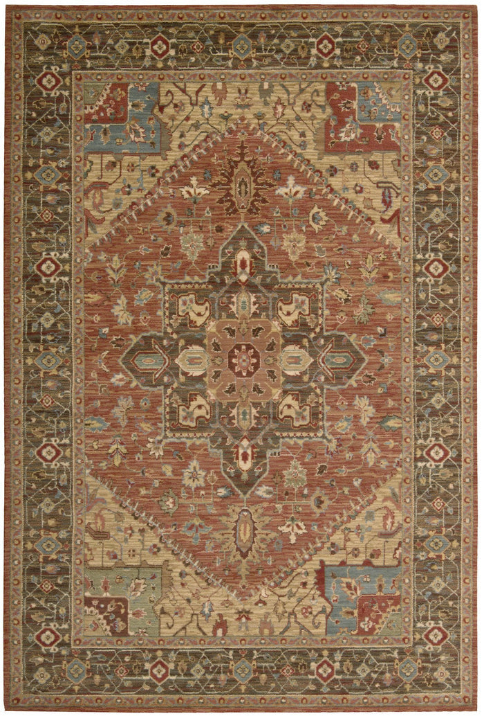 NourisonRugs-LivingTreasures-Rust-LI01RUS