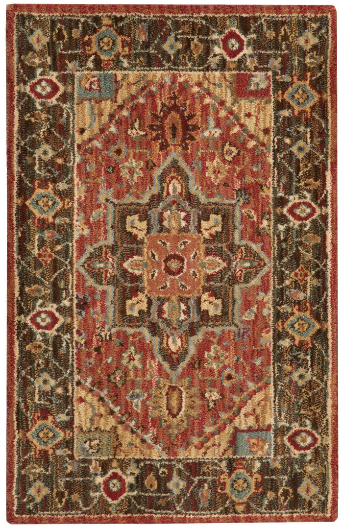 NourisonRugs-LivingTreasures-Rust-LI01RUS