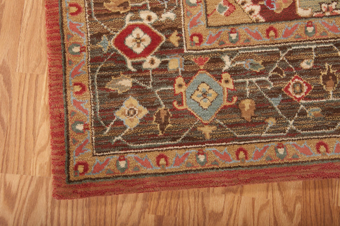 NourisonRugs-LivingTreasures-Rust-LI01RUS