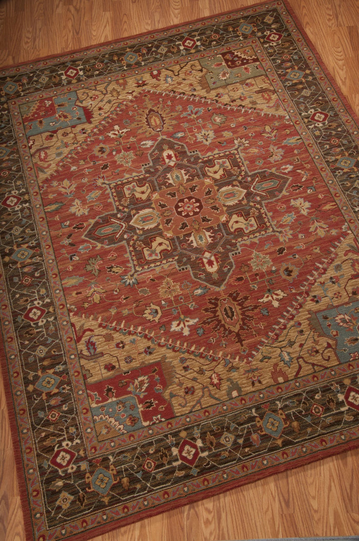 NourisonRugs-LivingTreasures-Rust-LI01RUS