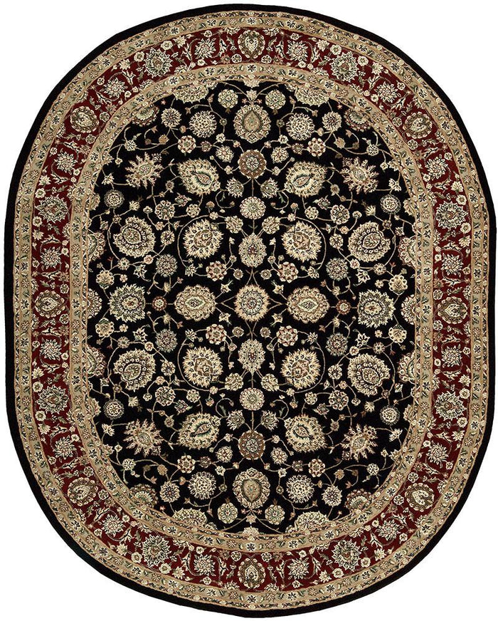 7'6" X 9'6" Oval - Rectangle / none