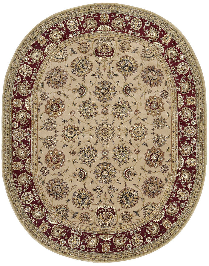 7'6" X 9'6" Oval - Rectangle / none