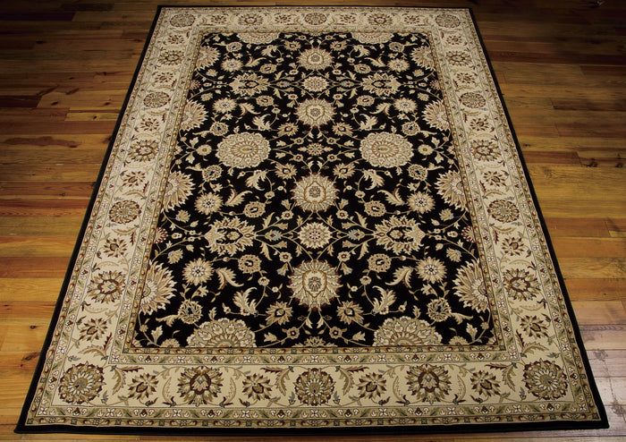 NourisonRugs-PersianCrown-Black-PC002BLACK