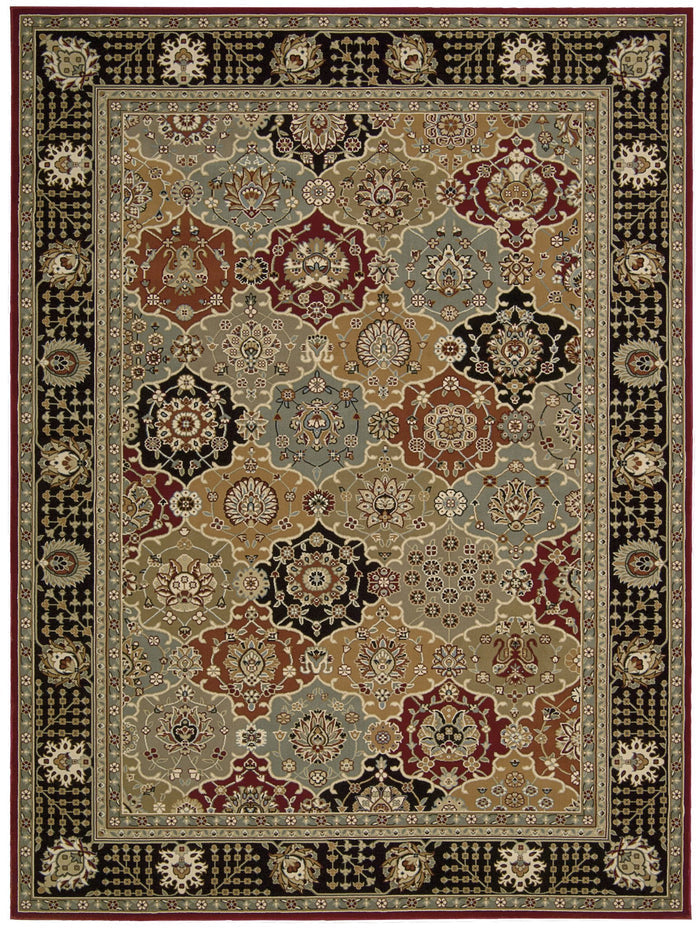 NourisonRugs-PersianCrown-Black-PC004BLACK