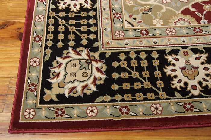 NourisonRugs-PersianCrown-Black-PC004BLACK