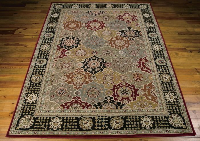 NourisonRugs-PersianCrown-Black-PC004BLACK
