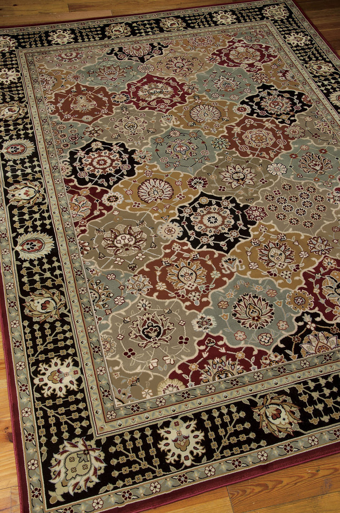NourisonRugs-PersianCrown-Black-PC004BLACK