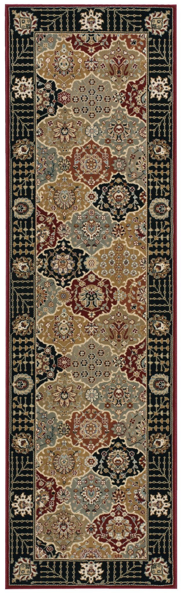 NourisonRugs-PersianCrown-Black-PC004BLACK